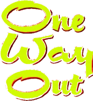Logo of One Way Out image size 780x851