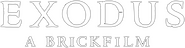Logo of Exodus: A Brickfilm image size 2360x610