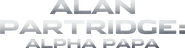 Logo of Alan Partridge: Alpha Papa image size 4316x1127