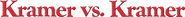 Logo of Kramer vs. Kramer image size 2321x211