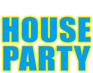 Logo of ECW House Party 1996 image size 1157x912