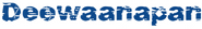 Logo of Deewaanapan image size 4314x628