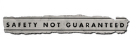 Logo of Safety Not Guaranteed image size 800x252