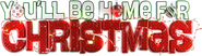 Logo of You'll Be Home For Christmas image size 1791x500