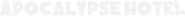 Logo of Apocalypse Hotel image size 600x53