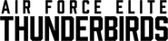 Logo of Air Force Elite: Thunderbirds image size 352x87