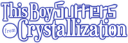 Logo of This Boy Suffers from Crystallization image size 3195x1064