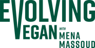 Logo of Evolving Vegan image size 1955x1002