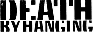 Logo of Death by Hanging image size 1669x573