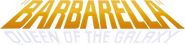 Logo of Barbarella image size 1243x300