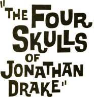 Logo of The Four Skulls of Jonathan Drake image size 787x812
