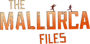 Logo of The Mallorca Files image size 2572x1272