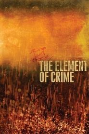 poster The Element of Crime