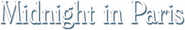 Logo of Midnight in Paris image size 2130x342