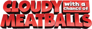 Logo of Cloudy with a Chance of Meatballs image size 1276x407