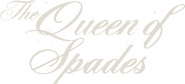 Logo of The Queen of Spades image size 628x284
