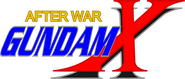 Logo of After War Gundam X image size 2436x1041