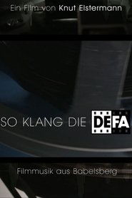 poster So klang die DEFA - Filmmusik aus Babelsberg