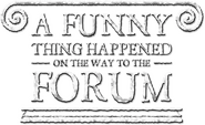 Logo of A Funny Thing Happened on the Way to the Forum image size 1991x1217