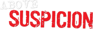 Logo of Above Suspicion image size 782x251