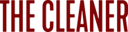 Logo of The Cleaner image size 7792x1938