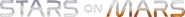 Logo of Stars on Mars image size 2971x272