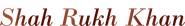Logo of The Inner/Outer World of Shah Rukh Khan image size 3648x518