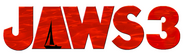 Logo of Jaws 3-D image size 800x232