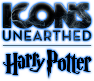 Logo of Icons Unearthed: Harry Potter image size 355x307