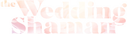 Logo of The Wedding Shaman image size 1277x346