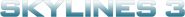 Logo of Skylines image size 1276x114