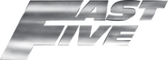 Logo of Fast Five image size 1801x646