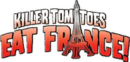 Logo of Killer Tomatoes Eat France! image size 601x290