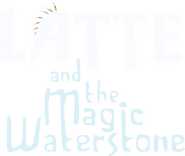 Logo of Latte and the Magic Waterstone image size 829x700