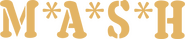 Logo of M*A*S*H image size 4310x906