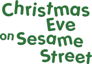 Logo of Christmas Eve on Sesame Street image size 1839x1294