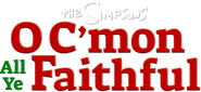 Logo of The Simpsons: O C'mon All Ye Faithful image size 2796x1285