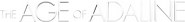 Logo of The Age of Adaline image size 4301x523