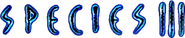 Logo of Species III image size 1200x246