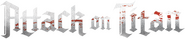 Logo of Attack on Titan image size 800x167