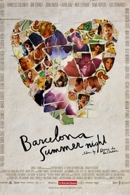poster Barcelona Summer Night