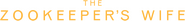 Logo of The Zookeeper's Wife image size 1276x146