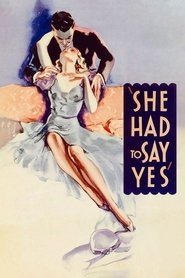 poster She Had to Say Yes