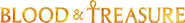 Logo of Blood & Treasure image size 1000x122