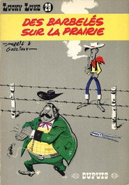 Lucky Luke - Des barbelés sur la prairie poster