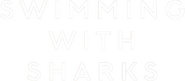 Logo of Swimming with Sharks image size 1396x610