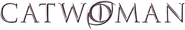 Logo of Catwoman image size 783x125