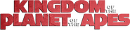 Logo of Kingdom of the Planet of the Apes image size 2867x664