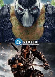 Untitled Film Bane y Desthstroke poster