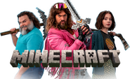 Logo of A Minecraft Movie image size 919x562